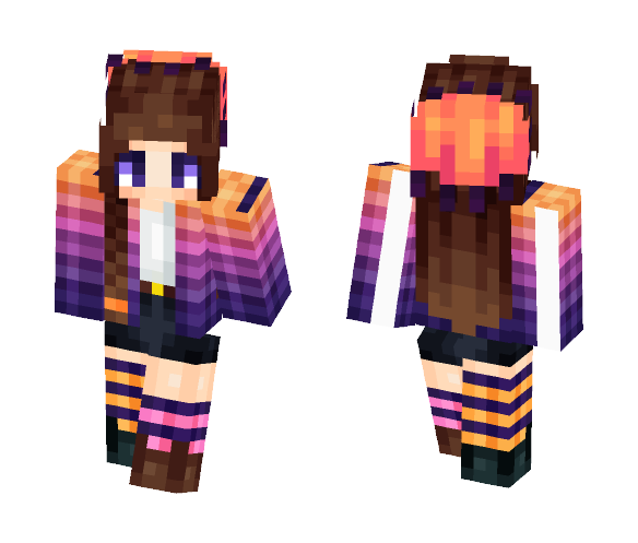 Colors of Sunrise - Female Minecraft Skins - image 1