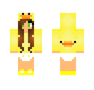 Duck Girl(Cute) - Cute Girls Minecraft Skins - image 2