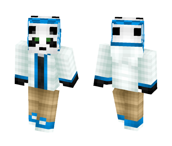 Cool Panda - Male Minecraft Skins - image 1