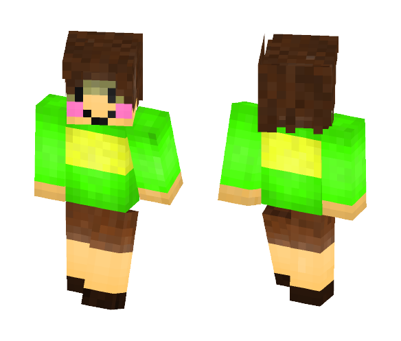 Chara Skin (Undertale) - Male Minecraft Skins - image 1