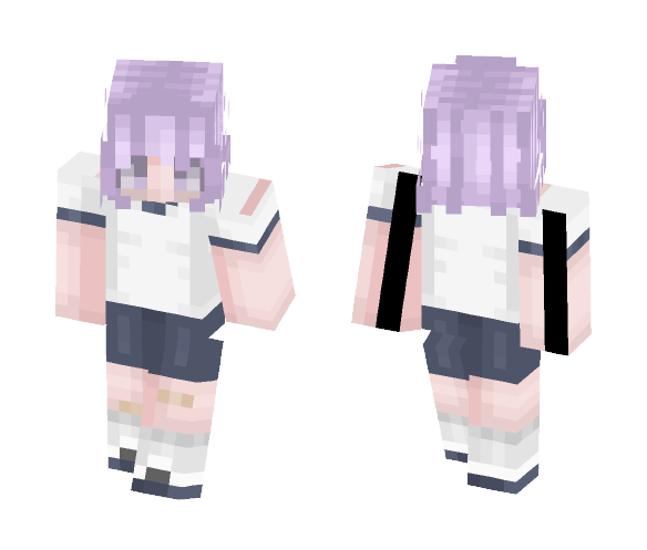 Sport Girl. (Japanese gym unifrom) - Female Minecraft Skins - image 1