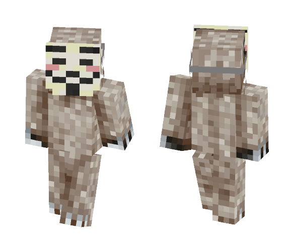 Halloween Sloth 3 - Halloween Minecraft Skins - image 1