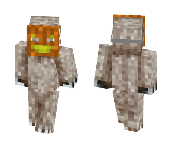 Halloween Sloth 1 - Halloween Minecraft Skins - image 1