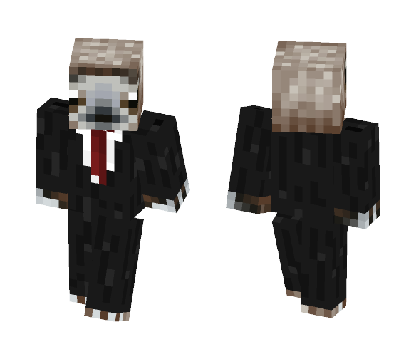 Business Sloth - Male Minecraft Skins - image 1
