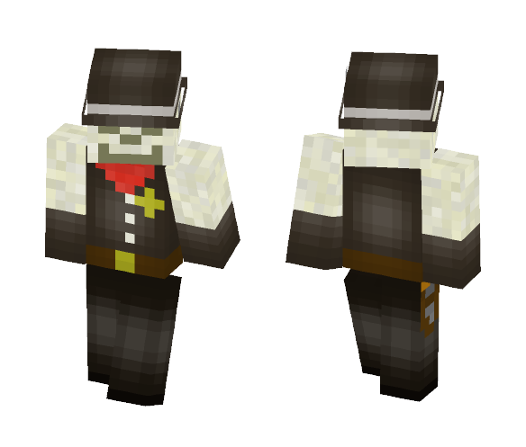 Sheriff Skullface - Male Minecraft Skins - image 1