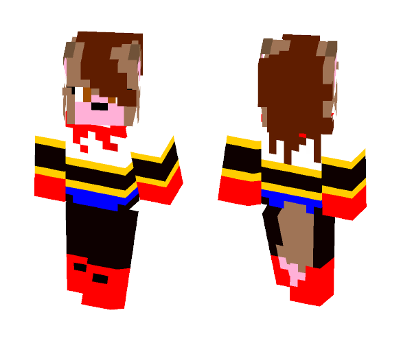 Papyrox (Underfur) - Female Minecraft Skins - image 1