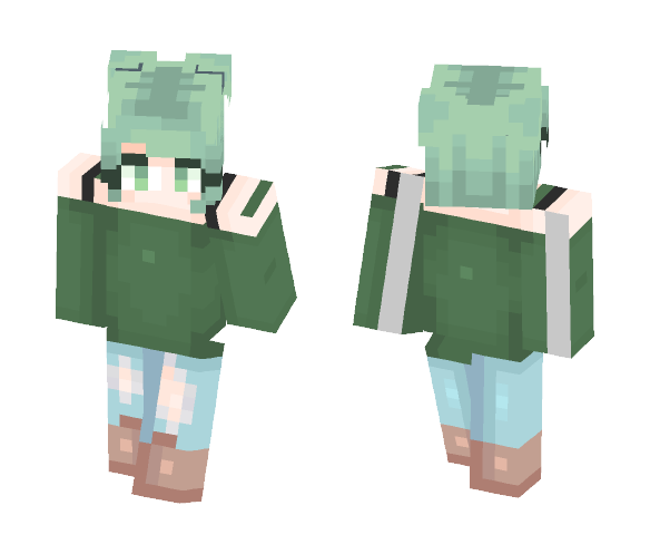 Ripped Jeans - Female Minecraft Skins - image 1