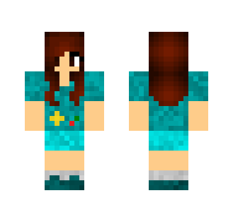 Gamer Girl (First Girl Skin) - Girl Minecraft Skins - image 2