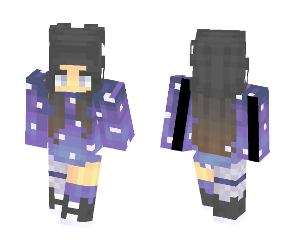 Spaced Out - Female Minecraft Skins - image 1