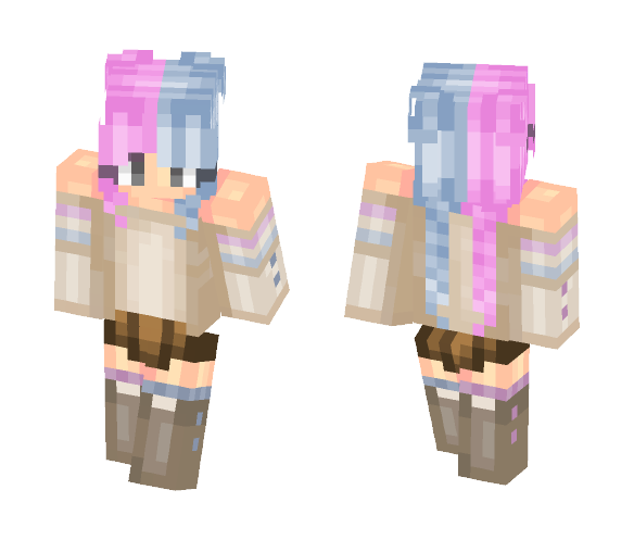 Pigtails~ - Female Minecraft Skins - image 1