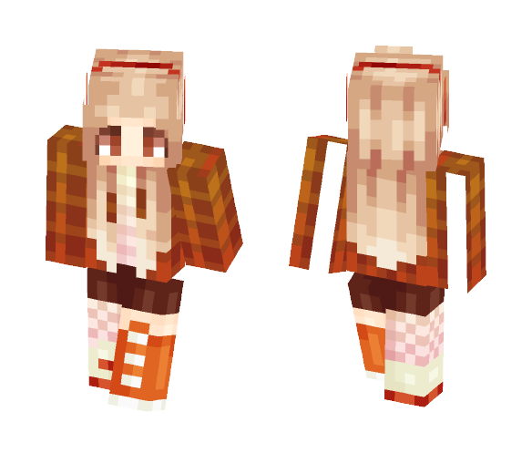 Ombre Sweater - Female Minecraft Skins - image 1