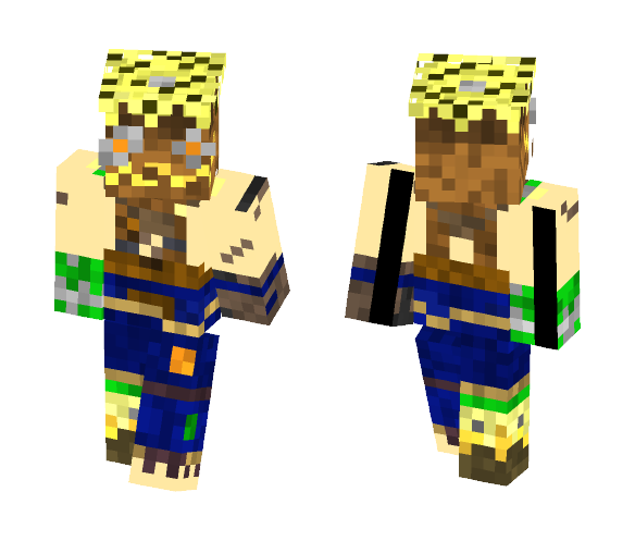 Scarecrow Junkrat- Overwatch - Male Minecraft Skins - image 1