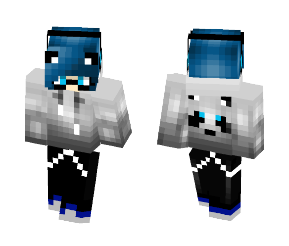 Blue panda fgt - Male Minecraft Skins - image 1