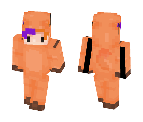 Halloween Fox 1 - Halloween Minecraft Skins - image 1