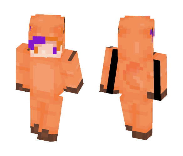 Halloween Fox 2 - Halloween Minecraft Skins - image 1