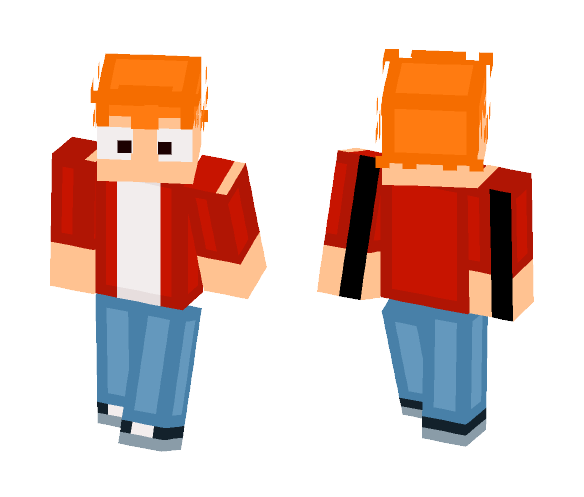 Phillip J. Fry - Male Minecraft Skins - image 1