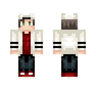 ɯɐH puɐ sǝʎƎ uǝǝɹ⅁ - Male Minecraft Skins - image 2