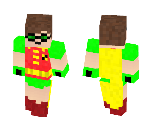Lego Robin - Male Minecraft Skins - image 1