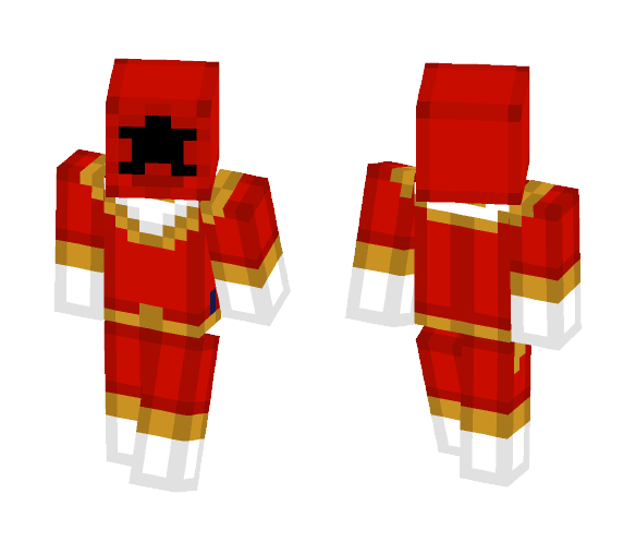 The Red Ranger - Zeo - Male Minecraft Skins - image 1