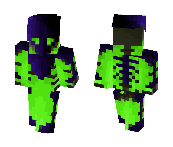 Armored Spawn Skull Version - Male Minecraft Skins - image 1