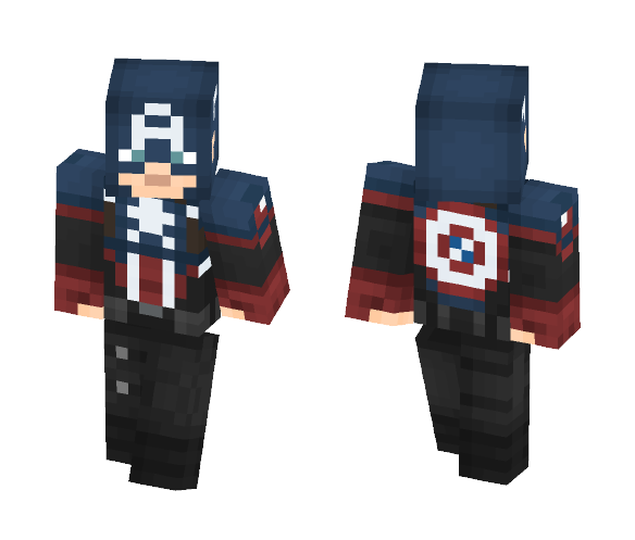 Captain America (Bucky Barnes) - Comics Minecraft Skins - image 1