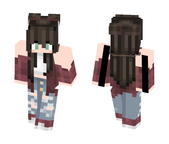 Girl pink - Girl Minecraft Skins - image 1