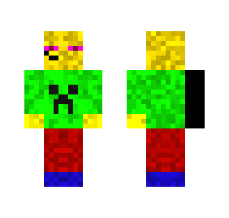 Yellow EnderGamer - Male Minecraft Skins - image 2