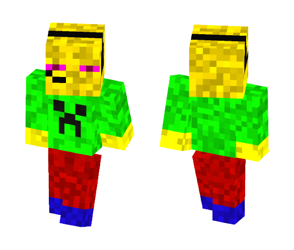 Yellow EnderGamer - Male Minecraft Skins - image 1