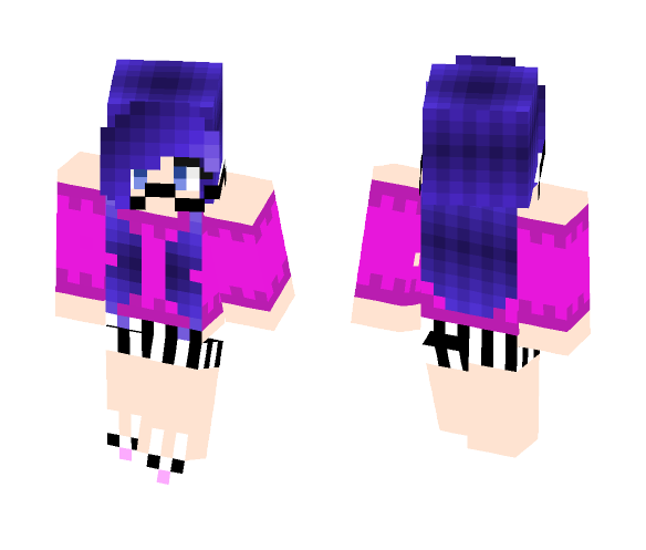 Pajama girl - Girl Minecraft Skins - image 1