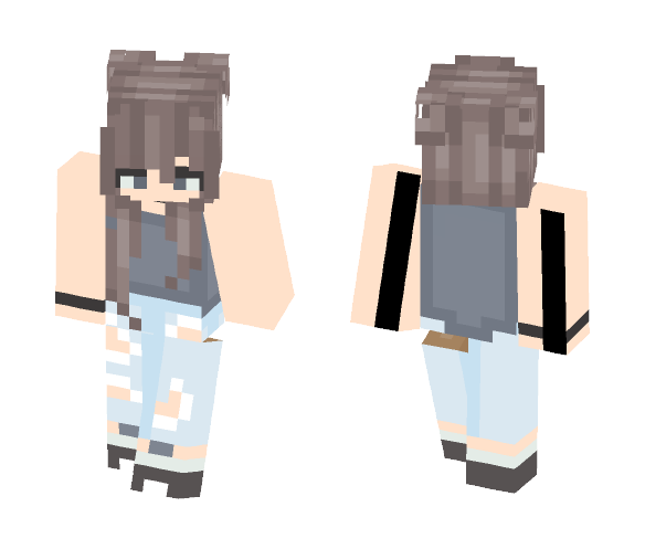 Not mine but going to edit it - Female Minecraft Skins - image 1