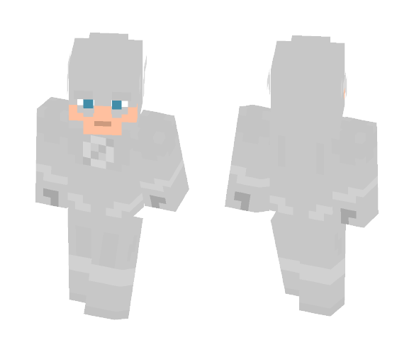 White Lantern Flash - Male Minecraft Skins - image 1
