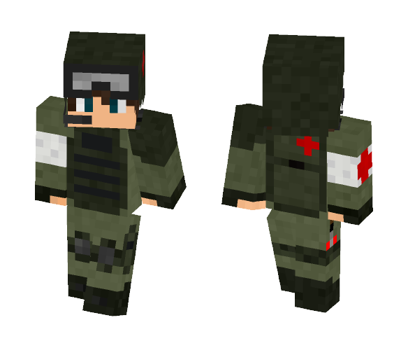 Combat Medic - Male Minecraft Skins - image 1