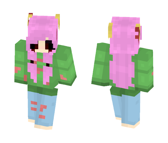 Demon FlutterShy thing...idk - Female Minecraft Skins - image 1