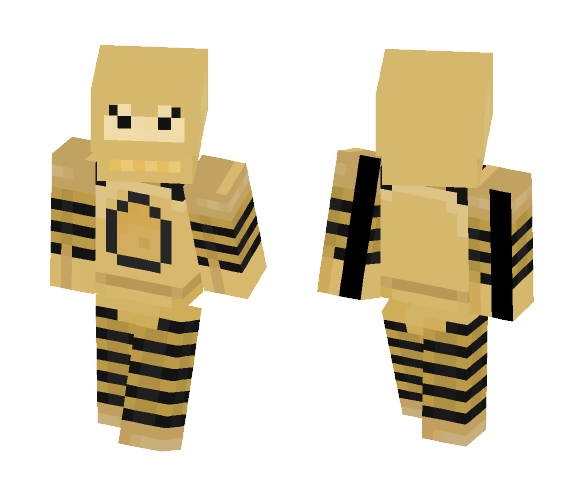 Yellow Clamp - Male Minecraft Skins - image 1