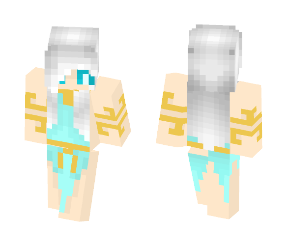 Water godess - Female Minecraft Skins - image 1
