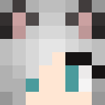 Silver Neko Girl - Girl Minecraft Skins - image 3