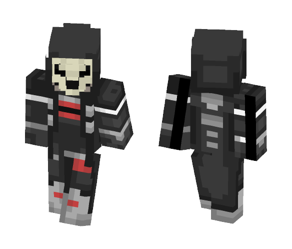 Reaper Overwatch - Male Minecraft Skins - image 1