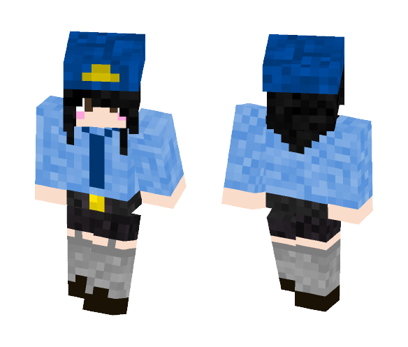 My Personal Skin - Security Guard - Female Minecraft Skins - image 1
