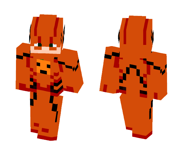 [Halloween] Pumpkin-Flash - Halloween Minecraft Skins - image 1