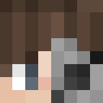 Boy with half skull! - Boy Minecraft Skins - image 3