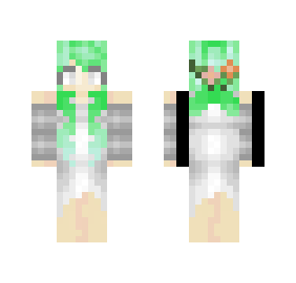 ~Mint ghost~ - Female Minecraft Skins - image 2