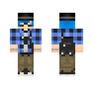 I'm blue ~ - Male Minecraft Skins - image 2