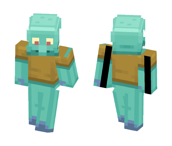 Squidward Tentacles - Male Minecraft Skins - image 1