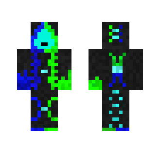 Cyan Ninja - Interchangeable Minecraft Skins - image 2