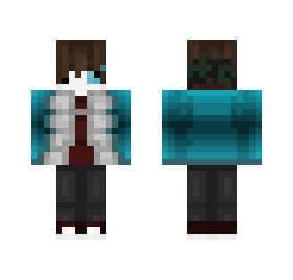 Derp Sans Boy - Boy Minecraft Skins - image 2