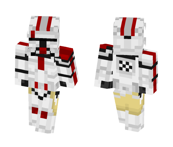 Clone Commander Deviss - Male Minecraft Skins - image 1