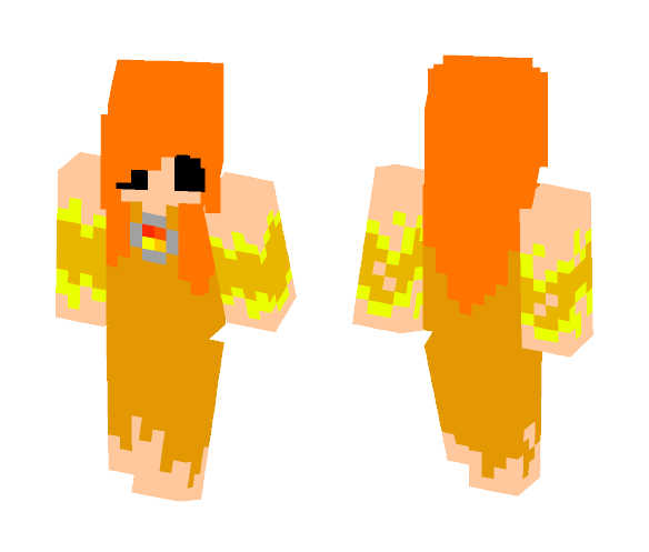 blaze gurl - Male Minecraft Skins - image 1