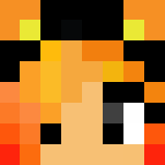 Fire Wolf Girl - Girl Minecraft Skins - image 3