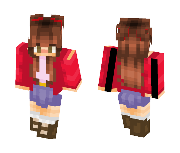 Casual Girl :D *ᔕᗢℱ૪ - Girl Minecraft Skins - image 1