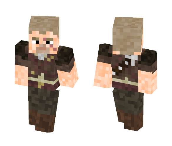 Leo - Witcher - Male Minecraft Skins - image 1